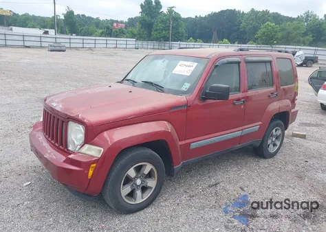 2008 Jeep Liberty Sport from USA, damaged, VIN 1J8GP28KX8W235065